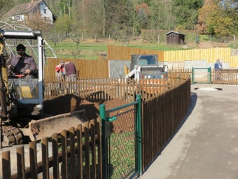 2019 Zooterapie - Český dvorek - příprava areálu