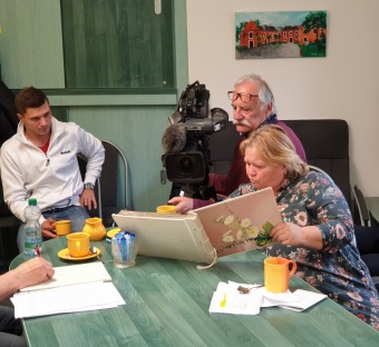 2019 Česká televize natáčí pořad na téma terapeutické zahrady u nás (14.-15.5.)