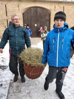 2019 Specializovaná služba (SSDD) - aktivity - zooterapie (20.1.)