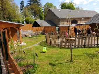 2020 Český dvorek - dokončení - vybavení pro chov...
