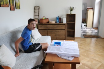 2021-08-16 Stěhování děti - první den v Žamberku