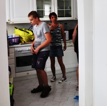 2021-08-16 Stěhování děti - první den v Žamberku