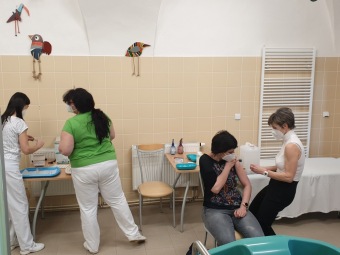 Vakcína Moderna dorazila dne 2.3. v počtu 170 ks také do našeho "očkovacího centra".