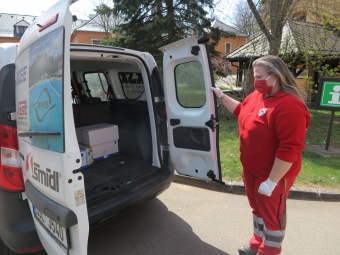 Sladkosti darem od ČCK Ústí nad Orlicí...