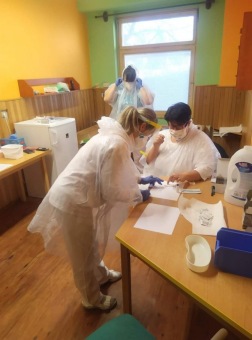 Preventivní vyšetření zaměstnanců - rapid test  - zahájeno 12.4. 2020