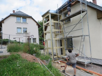 Realizujeme bezbariérový přístup do podkroví  domku Adam. Spolufinancováno z programu EU IROP - Infrastruktura sociálních služeb II - díky MAS ORLICKO