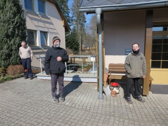 2020 Opouštíme budovu U Šimona před její rekonstrukcí (3.4.)