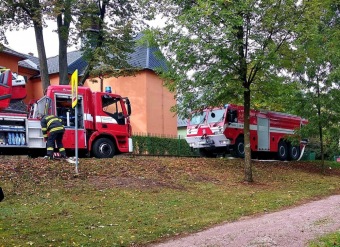 2023 Cvičení HZS a IZS Pardubického kraje - evakuace (10.10.)