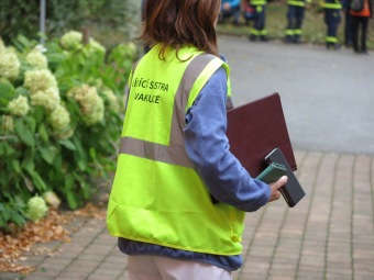 2023 Cvičení HZS a IZS Pardubického kraje - evakuace (10.10.)