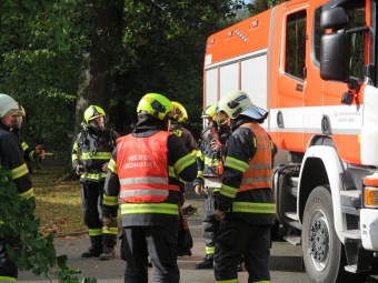 2023 Cvičení HZS a IZS Pardubického kraje - evakuace (10.10.)