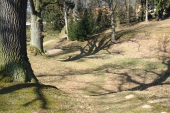Příchod jara do Arboreta Žampach - dolní park - 18.3.2015