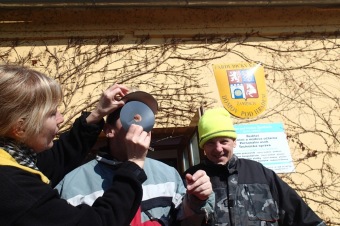 Sledování zatmění slunce dne 20.3.2015 - 10:45.