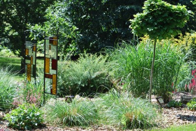 Žampach arboretum - horní park - léto (3)