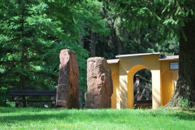 Žampach arboretum - horní park - léto (83)