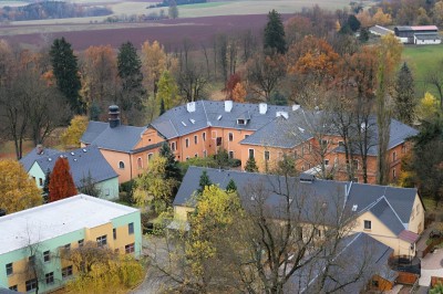 Žampach arboretum  - pohled z korun stromů horního parku  (7)