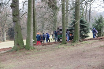 2018 Stavba nové cesty v dolním parku Arboreta Žampach