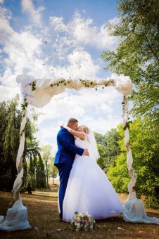 Svatební obřady v Arboretu Žampach - dolní park (srpen 2018)