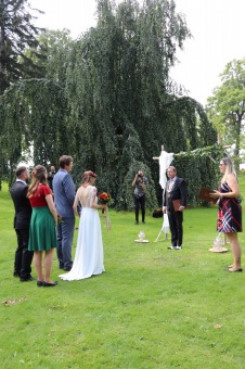 Svatební obřady v Arboretu Žampach - dolní park (září 2020)