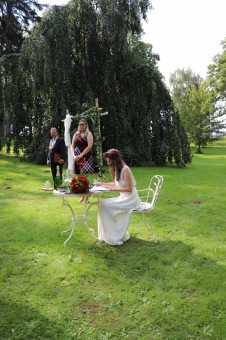 Svatební obřady v Arboretu Žampach - dolní park (září 2020)