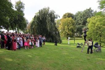 Svatební obřady v Arboretu Žampach - dolní park (září 2020)