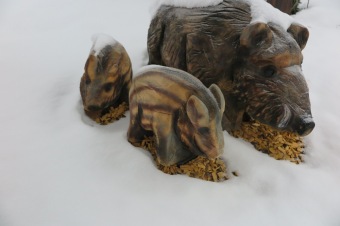 Zima 2019 - sněhová nadílka (8.1.)