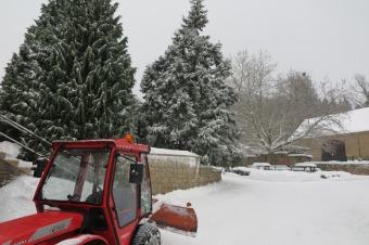 Zima 2019 - sněhová nadílka (8.1.)