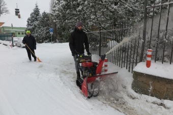Zima 2019 - sněhová nadílka (8.1.)