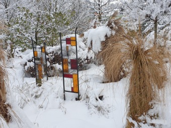 2021 Zima v Arboretu Žampach