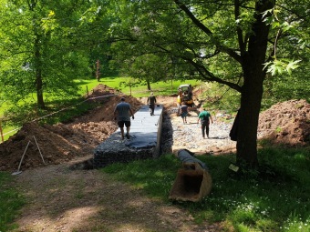 2023 Program dešťovka - průběh prací