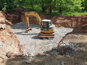 2023 Program dešťovka - průběh prací