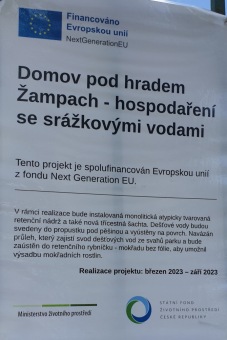 2023 Program dešťovka - průběh prací