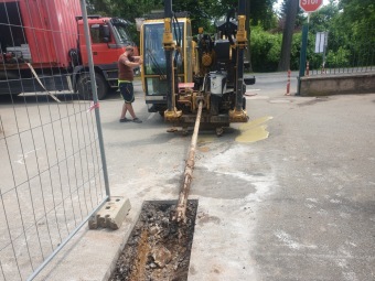 2023 Program dešťovka - průběh prací - řízený protlak