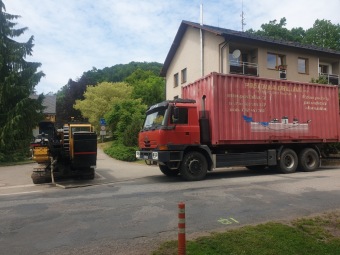 2023 Program dešťovka - průběh prací - řízený protlak