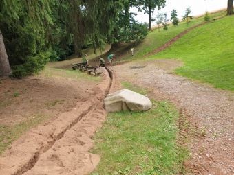 2023 Rozvody pro závlahu dolního parku