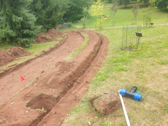 2023 Rozvody pro závlahu dolního parku