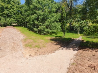 2023 Program dešťovka - průběh prací - nové cestičky