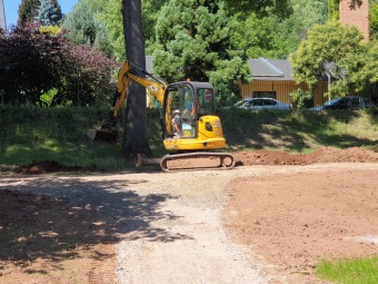 2023 Program dešťovka - průběh prací - nové cestičky