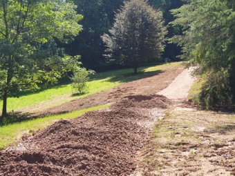 2023 Program dešťovka - průběh prací - nové cestičky