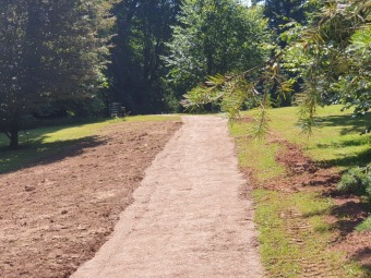 2023 Program dešťovka - průběh prací - nové cestičky