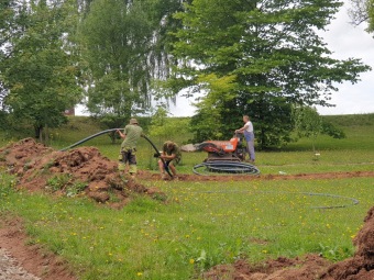 2023 Rozvody pro závlahu dolního parku