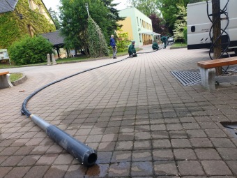 2023 Výměna technologie čerpání studniční vody (23.5.)
