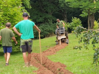 2023 Rozvody pro závlahu dolního parku
