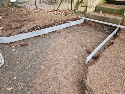 2025 Úprava centrální cesty horním parkem arboreta (10/25 - 04/26)