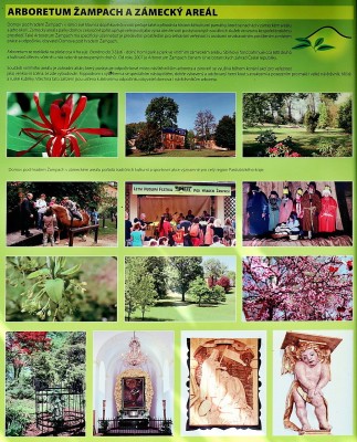 Arboretum a zamecky areal