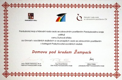 a oceneni zrizovatele