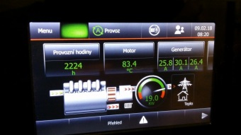 2017 Projekt energetických úspor (EPC) - kotelna po modernizaci v provozu