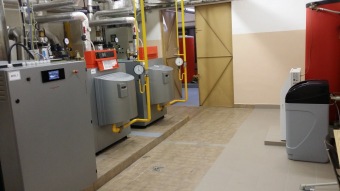 2017 Projekt energetických úspor (EPC) - kotelna po modernizaci v provozu