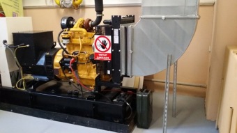 2017 Projekt energetických úspor (EPC) - kotelna po modernizaci v provozu