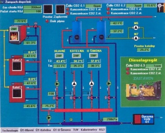 2017 Projekt energetických úspor (EPC) - kotelna po modernizaci v provozu
