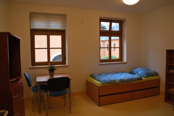 24.10. 2017 Dokončuje se vnitřní vybavení v budově Na Výsluní pro zahájení specializované služby.